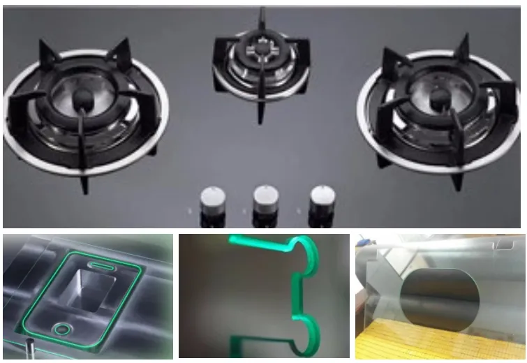 Zxx-1325c CNC Glass Machine for Notching Slotting Grooving Milling