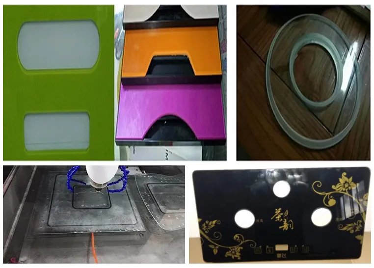 Zxx-1325c CNC Glass Machine for Notching Slotting Grooving Milling