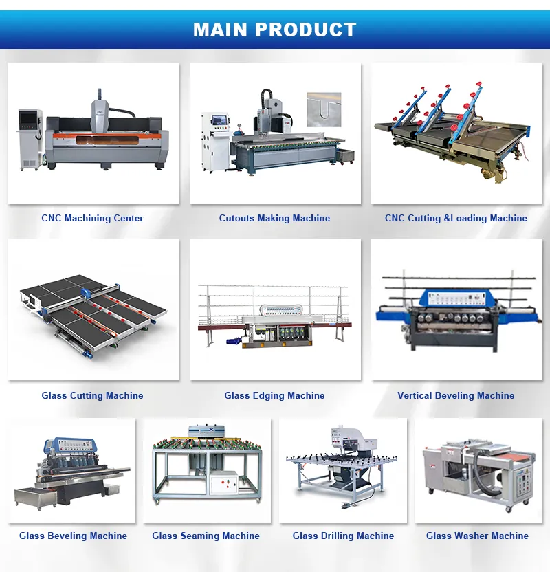 Zxx-E0725 Glass Machinery CNC Easy Operate Glass Machinery Factory